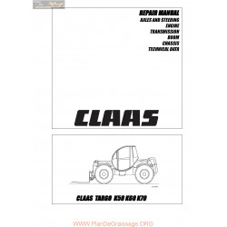 Claas Targo K50 K60 K70 22855231 0349 865 0 Sys Rhb En 144 Repair Manual