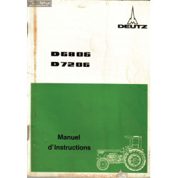 Deutz D6806 D7206 Manuel D Instruction