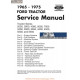 Ford Tractor 2000 7000 Ocr Manual 1965 1975
