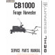 Gehl Cb1000 Forage Harvester Service Parts Manual