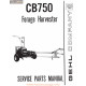 Gehl Cb750 Forage Harvester Service Parts Manual