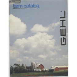 Gehl Farm Catalog Brochure Fiche Info 1982