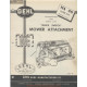 Gehl Ma86 Mower Attachment Instruction And Parts List