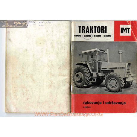 Imt 5100 5106 5130 5136 Traktor Manual