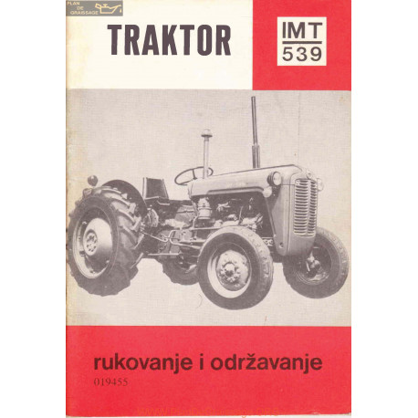 Imt 539 Traktor Rukovanje I Odrzavanje