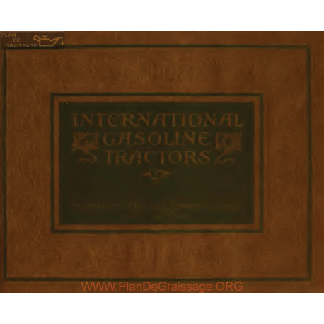 International Gasoline Tractors