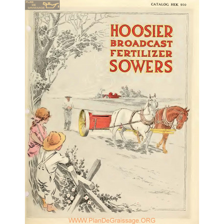 International Hoosier Broadcast Fertilizer Sowers