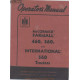 International Ihc Farmall 460 560 Tractors 01 October Operators Manual