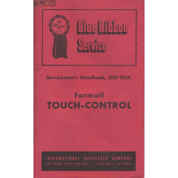 International Ihc Farmall Gss 1024 Touch Control Manual