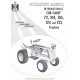 International Ihc Models 72 104 105 124 And 125 Tractors Operation Maintenance Lubrication