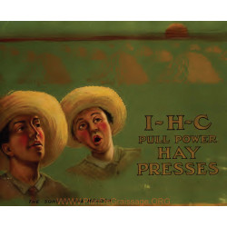 International Ihc Pull Power Hay Presses