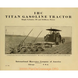 International Ihc Titan Gasoline Tractor