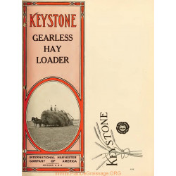 International Keystone Gearless Hay Loader Fiche Information