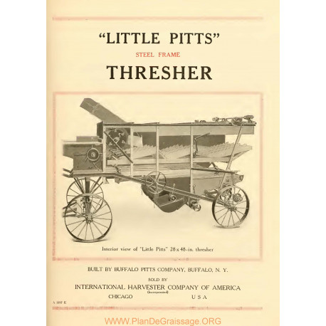 International Little Pitts Thresher Fiche Info