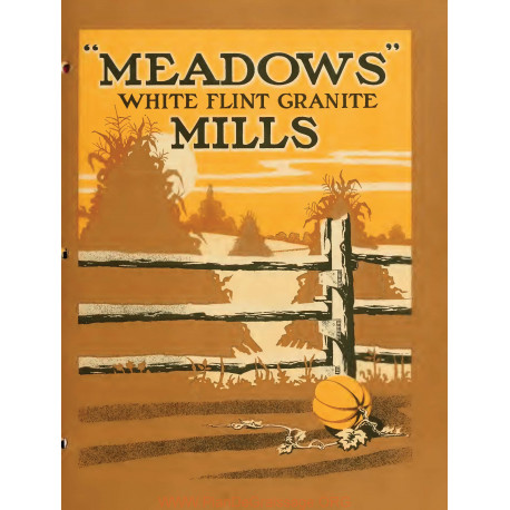 International Meadows White Flint Granite Mills 1914