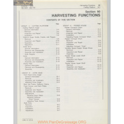 John Deere 4400 Combine Tm 1020 April 1975 Harvesting Functions