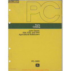 John Deere 524 534 544 Agricultural Bulldozers Parts Catalog Pc 1285