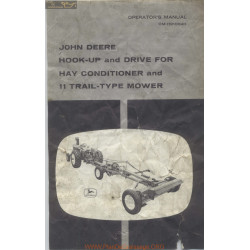 John Deere Hay Conditioner And 11 Trail Type Mower 1950 Om H91004h