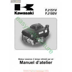 Kawasaki Fj151v Fj180v Moteur Motoculteur