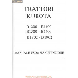 Kutota B1200 B1400 B1500 B1600 B1702 B1902 Manual