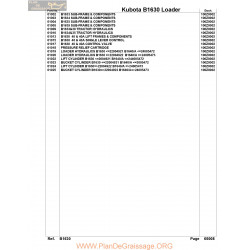 Kutota B1630 Manual