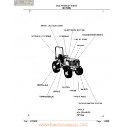 Kutota B1700d Manual