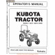Kutota B2710 B2910 B7800 Manual