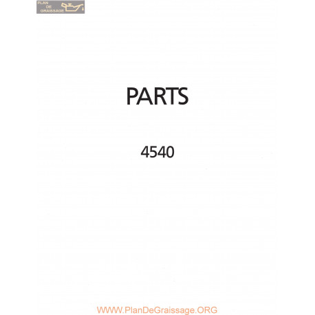 Kutota B4540 Backhoe Manual
