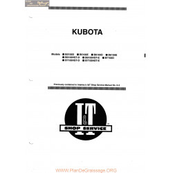 Kutota B5100 B7100 Part1 Manual