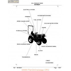 Kutota B5100e Manual