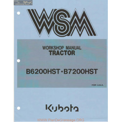 Kutota B6200hst B7200hst Wsm 01370 Manual