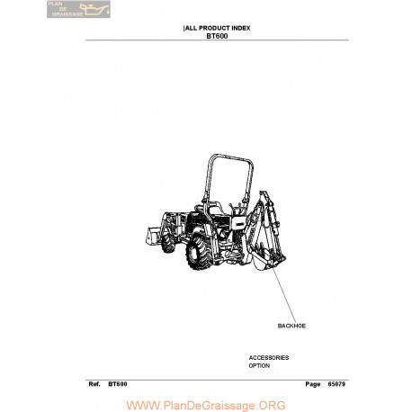 Kutota Bt600 Backhoe Manual