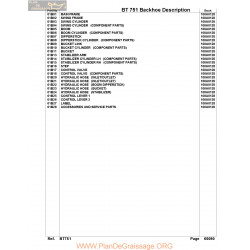Kutota Bt751 Backhoe Manual