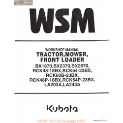 Kutota Bx 1870 2370 2670 Wsm Part2 Manual