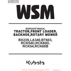 Kutota Bx23s Wsm Manual