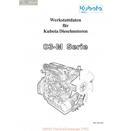 Kutota Engines 03 M Eb Serie Epa Tier 1 Repair Advice Part 2 Manual