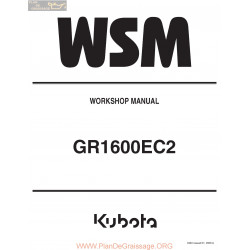 Kutota Gr1600 Wsm En Manual