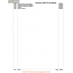 Kutota L2072 Manual