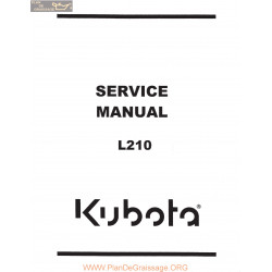 Kutota L210 Wsm Manual