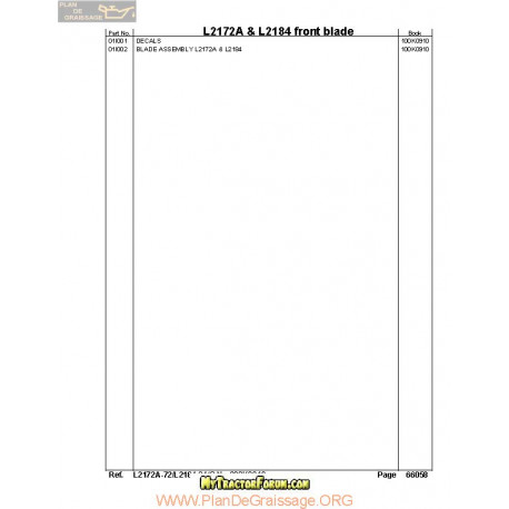 Kutota L2172a L2184 Manual