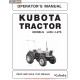 Kutota L235 L275 Ops Manual