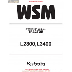 Kutota L2800 L3400 9y011 13193 Manual