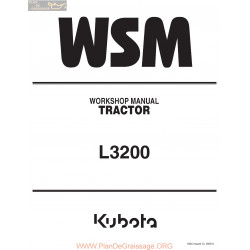 Kutota L3200 Wsm Manual