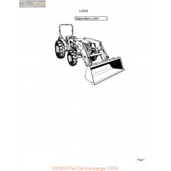 Kutota La844 Fits Mx5100 4700 Manual