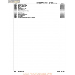 Kutota Rck60 27b Mower Manual