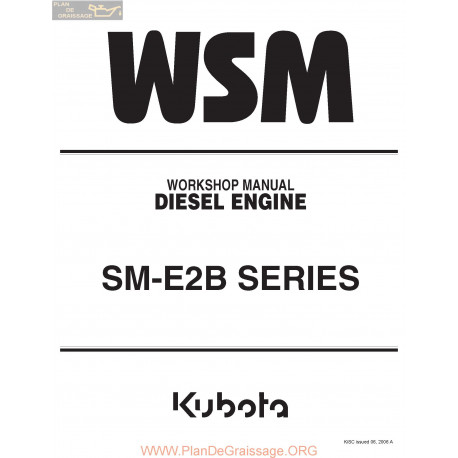 Kutota Sm E2b Series Manual