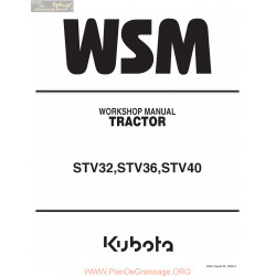 Kutota Stv32 Stv36 Stv40 Wsm Manual
