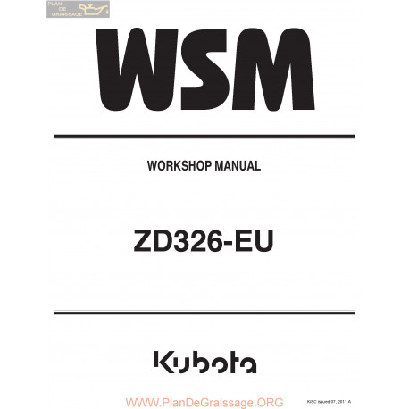 Kutota Zd326 En Manual