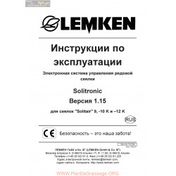 Lemken Solitronic Rus Manual De Service 175 3784