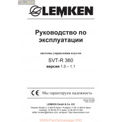 Lemken Svt R360 1 1 Rus Manual De Service 175 1493